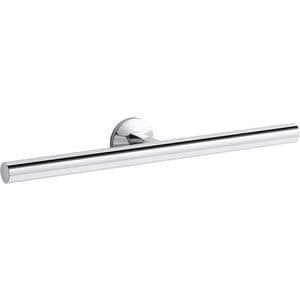 Double Arm Towel Holder in Polished Chrome