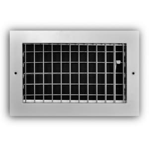 10X6 Alum S/Wall Adj Reg Whit
