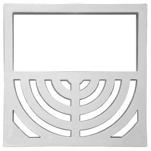 9-1/8 in. PVC Three-Quarter Top Grate