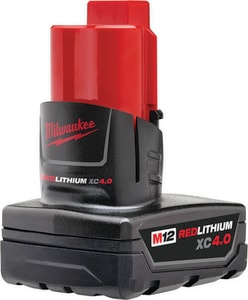 12V 4A Redlithium Li-Ion Xc Batry