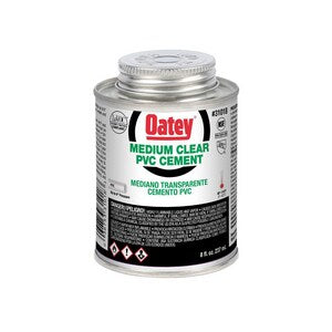 8 Oz Pvc Med Clr Cmnt