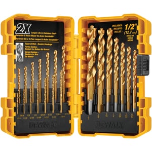 21Pc Titan Pp Drill Bit Set