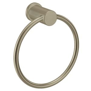 Towel Ring in Brushed Nickel