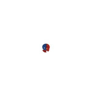 Red/Blue 1H Plg Btn Mod
