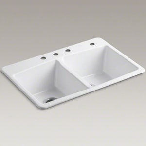 @ 33X22 4H 2B Ci Sink *Brookf Whit