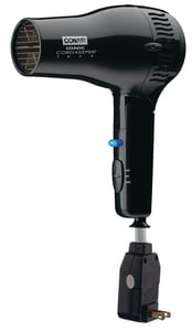 1875W Hairdryer W/ Cordkeeper Blac