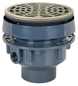 ! Drn Flor Pvc 2 W/ 5 Ni Rg&Str