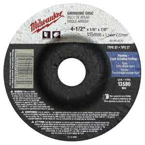 4-1/2X1/8X7/8 Grind Whl