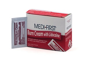 Burn Cream W/ Lidocaine 25 Ct
