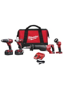 M18 Hamm Drill Sawzall Kit W/ 2 Bat