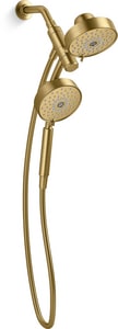 Multi Function Hand Shower in Vibrant Brushed Moderne Brass