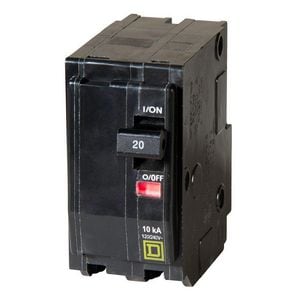 20A 2 Pole 120/240V Plg On Cb