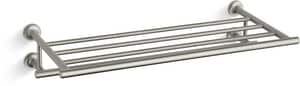 24 in. Towel Holder in Vibrant Brushed Nickel
