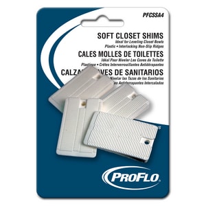 Tpr Soft Clst Wdg Shim 4Pk
