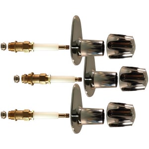 Metal Handle Kit in Polished Chrome