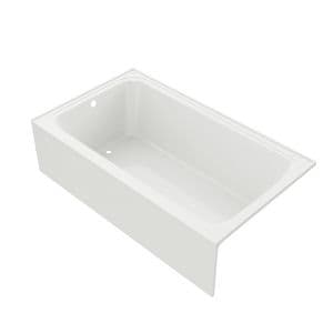 72X42 Lh Acr Tub W/Skt *Hillsbor Wh