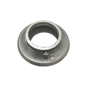2 in. Galvanized Wall Plate with Set Screw