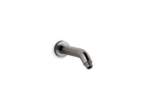 6-7/8 in. Shower Arm and Flange in Vibrant Titanium