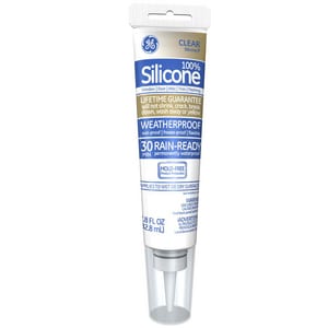 2.8 Oz Ge Sili Ii W&D Caulk Clr