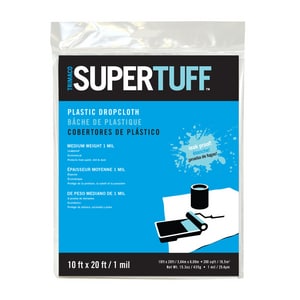 10X20 1.0 Mil Plas Drop Cloth