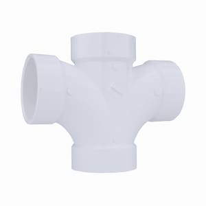 2 Pvc Dwv Dbl San Tee