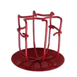 Fire Sprinkler Head Guard in Red