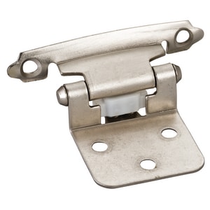 Flush Hinge 1 Pr W/ Scrw & Pad Sn
