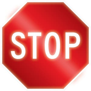 24X24 Alum Trfc Sign Stop