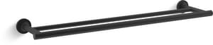 24 in. Towel Bar in Matte Black