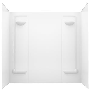58 - 60 Bath Wall Kit Whit
