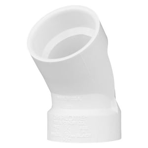 1-1/2 Pvc Dwv 45 Ell
