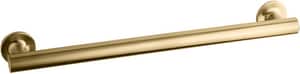 18 in. Grab Bar in Vibrant® Brushed Moderne Brass