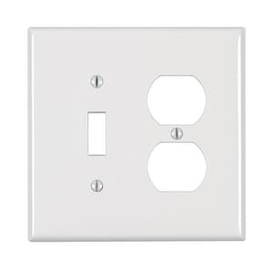 2G Duplex Recept Wall Plt Midway