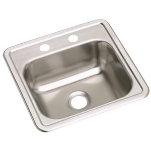 15X15 2H Ss Bar Sink