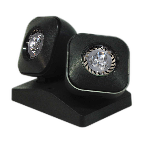 Best Lighting Double Indoor LED MR16 REM Head 7.0W MV (RH16LED-2-MV-HL)