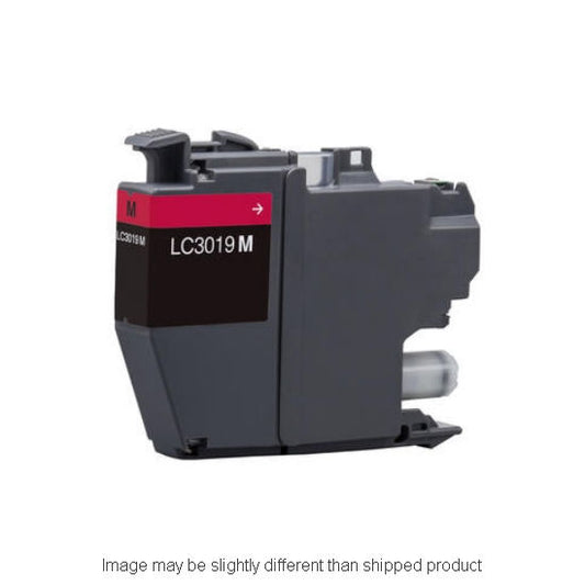 Compatible Brother LC3019 Super High Yield Magenta Ink, 1,500 pages, OEM LC3019M (ITC RPLBRLC3019M)