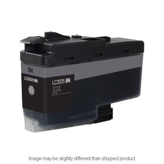 Compatible Brother LC3035 Ultra High Yield Black Ink, 6,000 pages, OEM LC3035BK (ITC RPLBRLC3035BK)