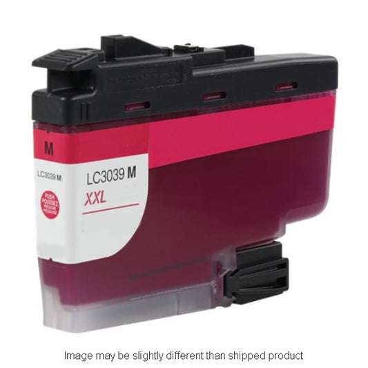 Compatible Brother LC3039 Ultra High Yield Magenta Ink, 5,000 pages, OEM LC3039M (ITC RPLBRLC3039M)