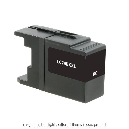 Compatible Brother LC79 Extra High Yield Black Ink, 2,400 pages, OEM LC79BK (ITC RPLBRLC79BK)