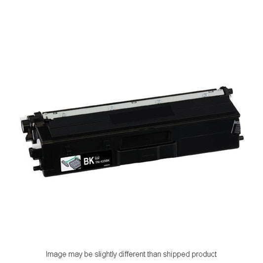 Remanufactured Brother TN433 High Yield Black Toner, 4,500 pages, OEM TN433BK (ITC RPLBRTN433BKR)