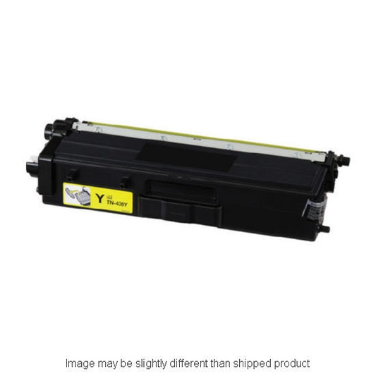 Compatible Brother TN439 Ultra High Yield Yellow Toner, 9,000 pages, OEM TN439Y (ITC RPLBRTN439Y)