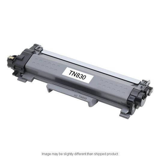 Compatible Brother TN830 Standard Yield Black Toner, 1,200 pages (ITC RPLBRTN830)