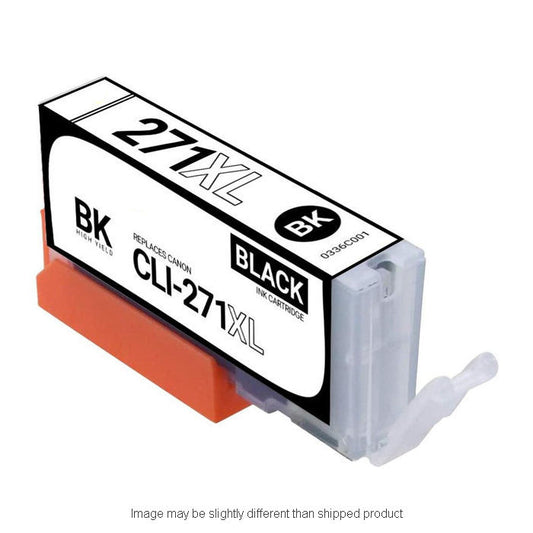 Compatible Canon 0336C001 CLI271XL High Yield Black Ink, 715 pages (ITC RPLCN0336C001)