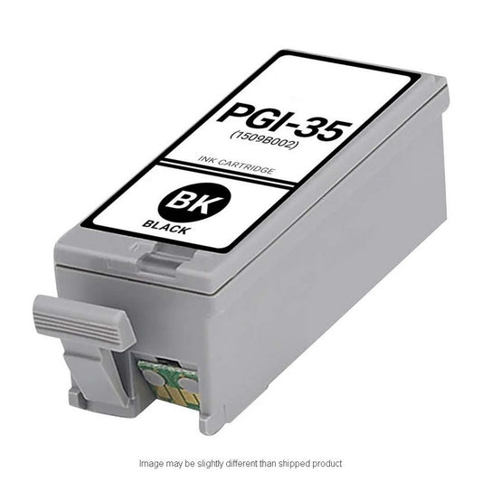 Compatible Canon 1509B002 PGI35 Standard Yield Pigment Black (ITC RPLCN1509B002)