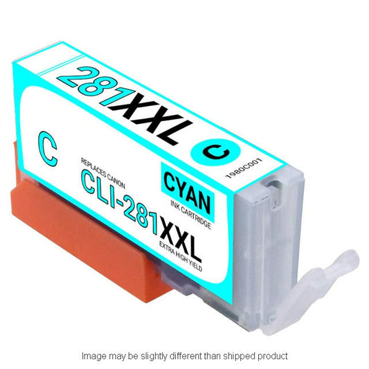 Compatible Canon 1980C001 CLI281XXL Extra High Yield Cyan Ink (ITC RPLCN1980C001)