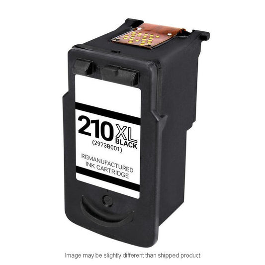 Remanufactured Canon 2973B001 PG210XL High Yield Pigment Black (ITC RPLCN2973B001R)
