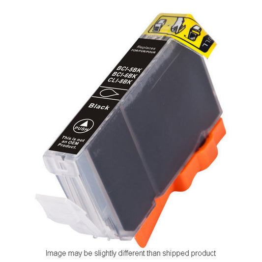 Compatible Canon 4705A003 BCI6 Standard Yield Black Ink, 280 pages (ITC RPLCN4705A003)