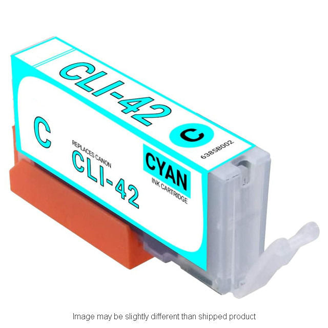 Compatible Canon 6385B002 CLI42 Standard Yield Cyan Ink (ITC RPLCN6385B002)