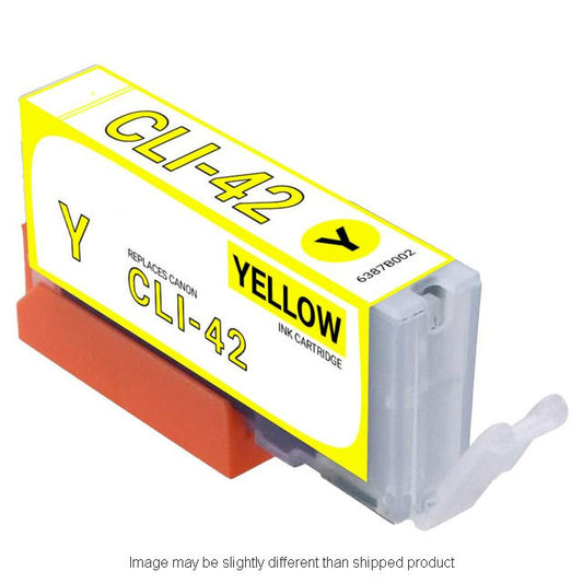 Compatible Canon 6387B002 CLI42 Standard Yield Yellow Ink (ITC RPLCN6387B002)