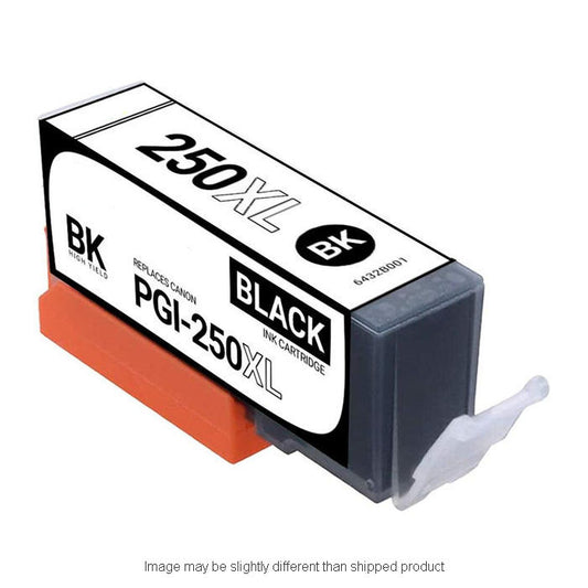 Compatible Canon 6432B001 PGI250XL High Yield Pigment Black (ITC RPLCN6432B001)